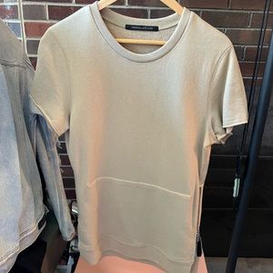 John Elliott Short Sleeves Villain Crewneck Sweatshirt